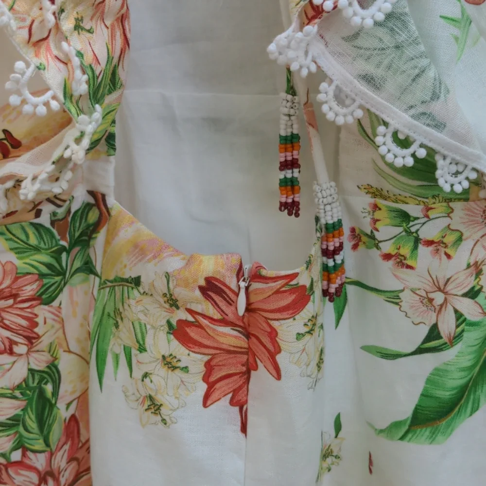 Farm Rio Linen Dress - Picture 7 of 7